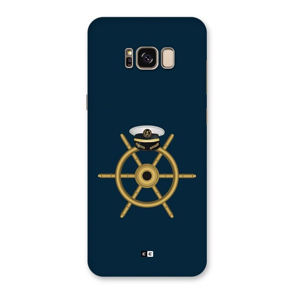 Ship Wheel And Cap Back Case for Galaxy S8 Plus