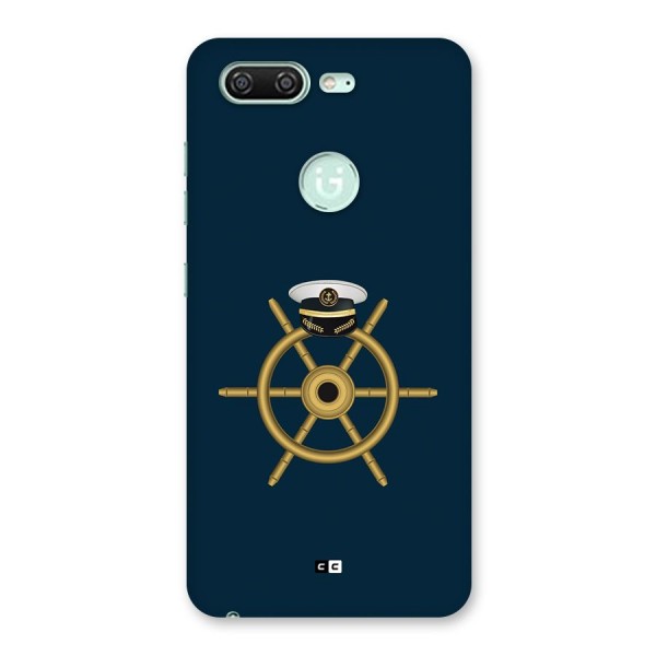 Ship Wheel And Cap Back Case for Gionee S10