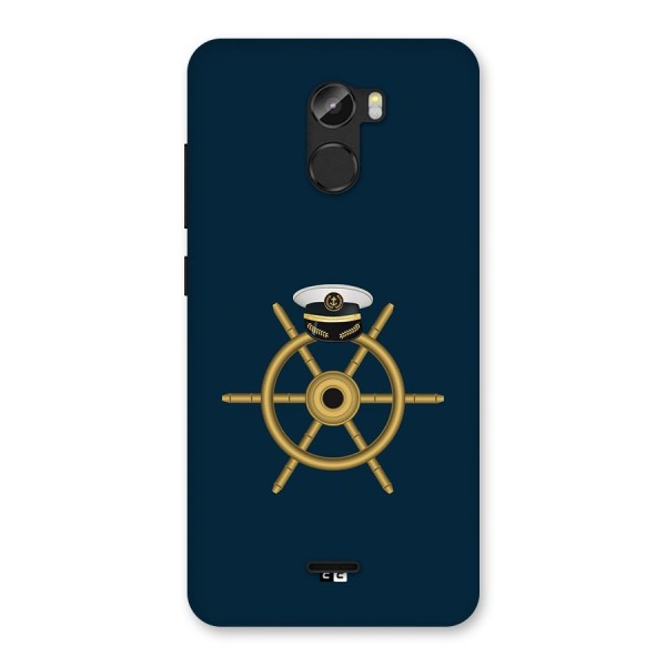 Ship Wheel And Cap Back Case for Gionee X1