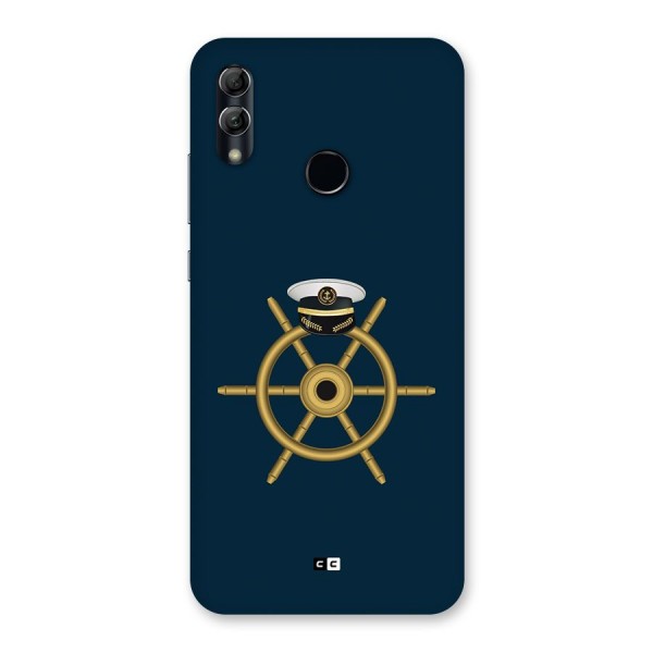Ship Wheel And Cap Back Case for Honor 10 Lite