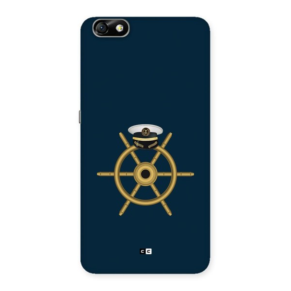 Ship Wheel And Cap Back Case for Honor 4X