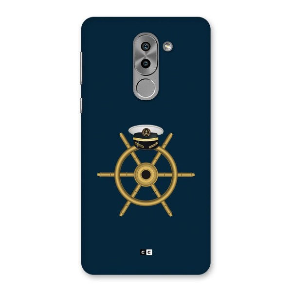 Ship Wheel And Cap Back Case for Honor 6X