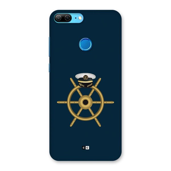 Ship Wheel And Cap Back Case for Honor 9 Lite
