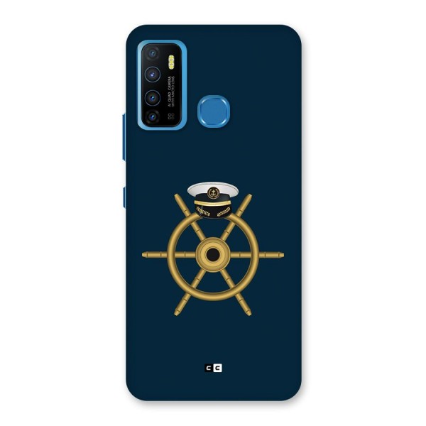 Ship Wheel And Cap Back Case for Infinix Hot 9