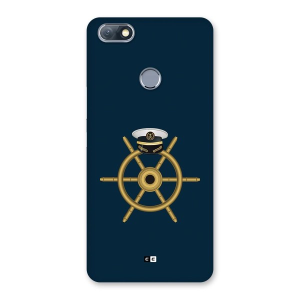 Ship Wheel And Cap Back Case for Infinix Note 5