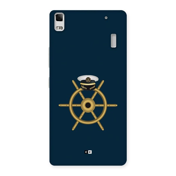 Ship Wheel And Cap Back Case for Lenovo K3 Note