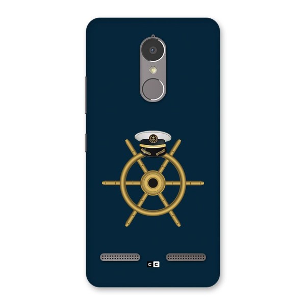 Ship Wheel And Cap Back Case for Lenovo K6