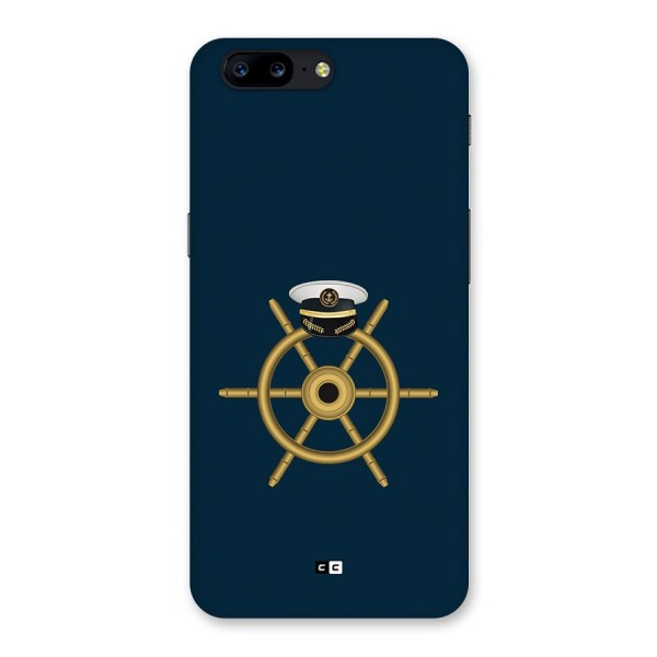 Ship Wheel And Cap Back Case for OnePlus 5