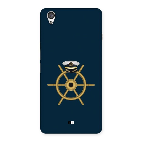 Ship Wheel And Cap Back Case for OnePlus X