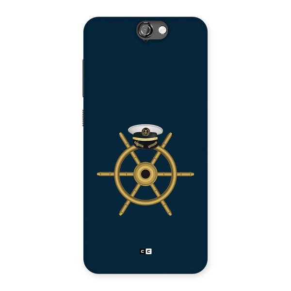 Ship Wheel And Cap Back Case for One A9
