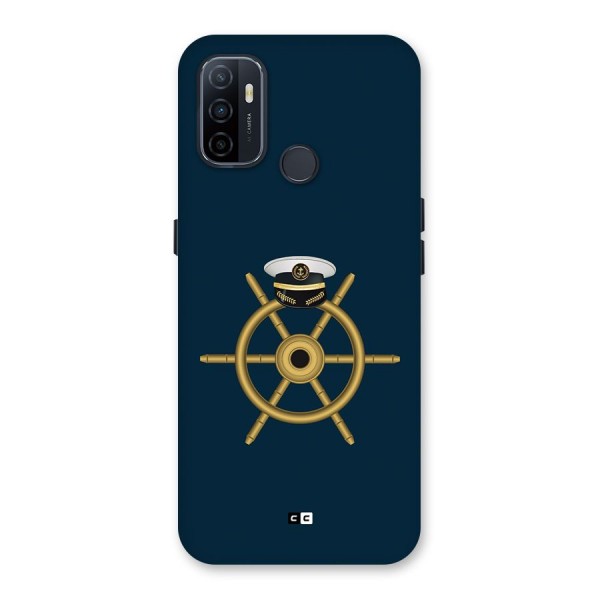 Ship Wheel And Cap Back Case for Oppo A32