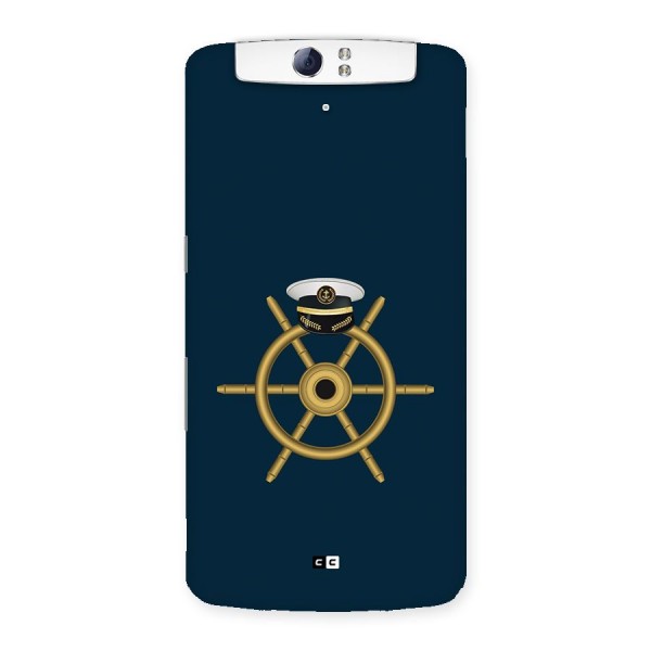 Ship Wheel And Cap Back Case for Oppo N1
