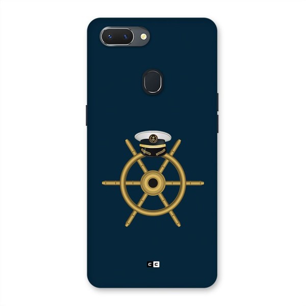Ship Wheel And Cap Back Case for Realme 2