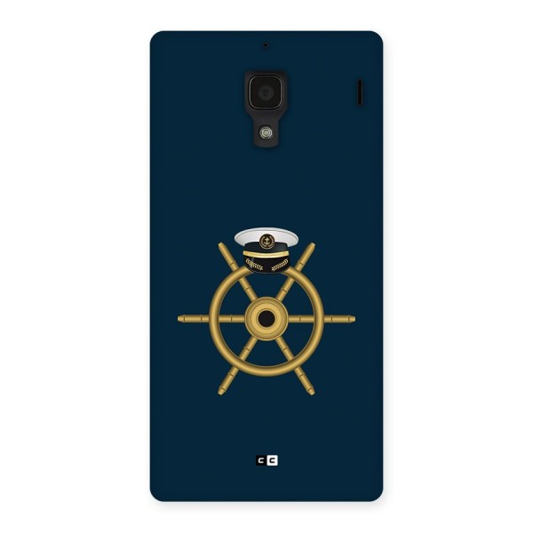 Ship Wheel And Cap Back Case for Redmi 1s