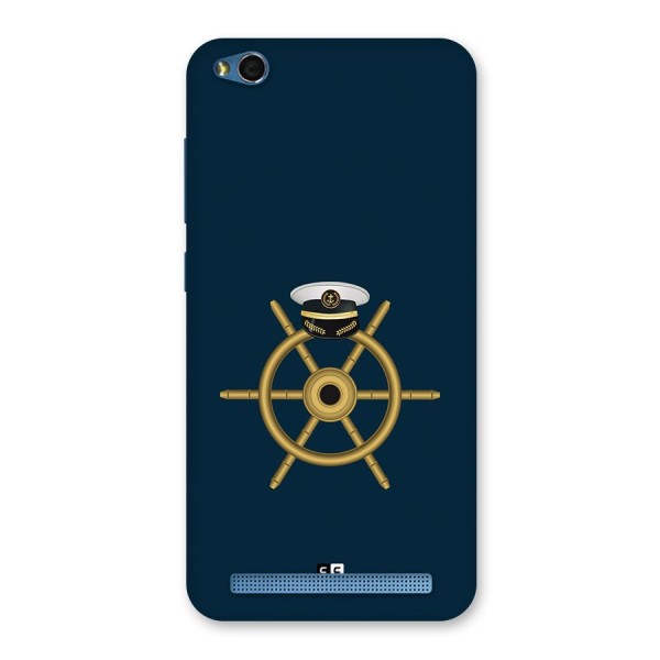 Ship Wheel And Cap Back Case for Redmi 5A