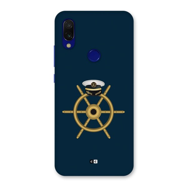 Ship Wheel And Cap Back Case for Redmi 7