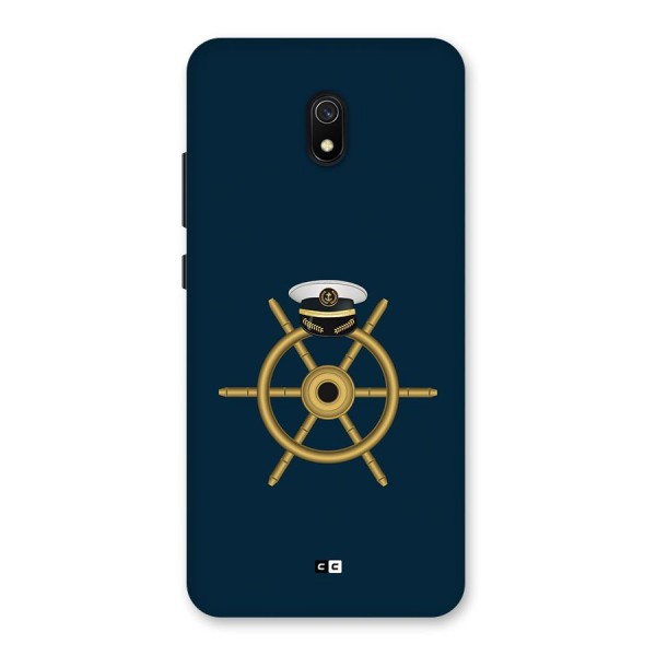 Ship Wheel And Cap Back Case for Redmi 8A