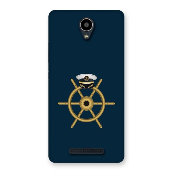 Ship Wheel And Cap Back Case for Redmi Note 2