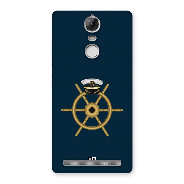 Ship Wheel And Cap Back Case for Vibe K5 Note