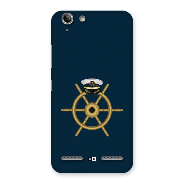 Ship Wheel And Cap Back Case for Vibe K5 Plus