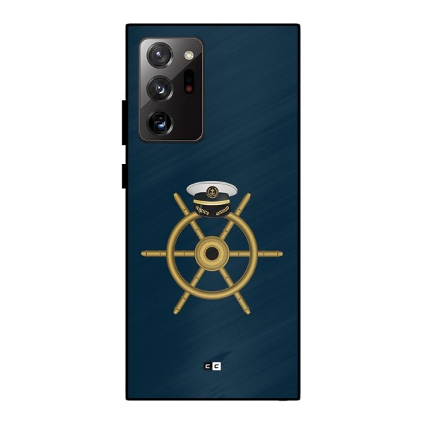 Ship Wheel And Cap Metal Back Case for Galaxy Note 20 Ultra