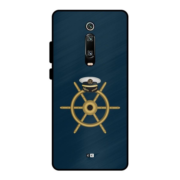 Ship Wheel And Cap Metal Back Case for Redmi K20 Pro
