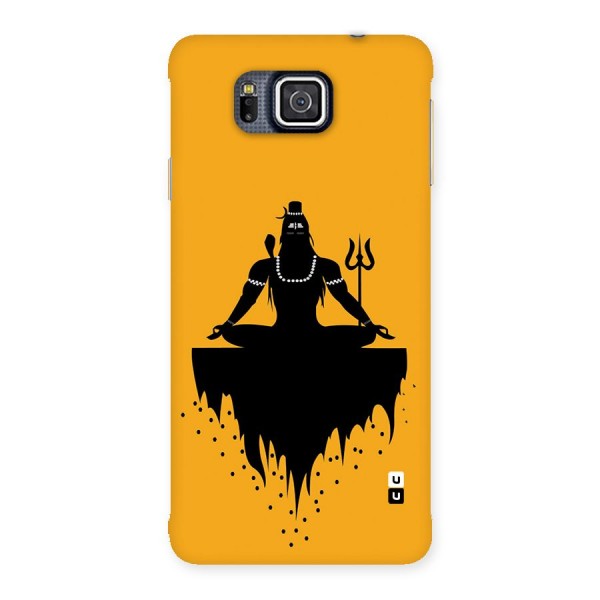 Shiva Meditation Back Case for Galaxy Alpha