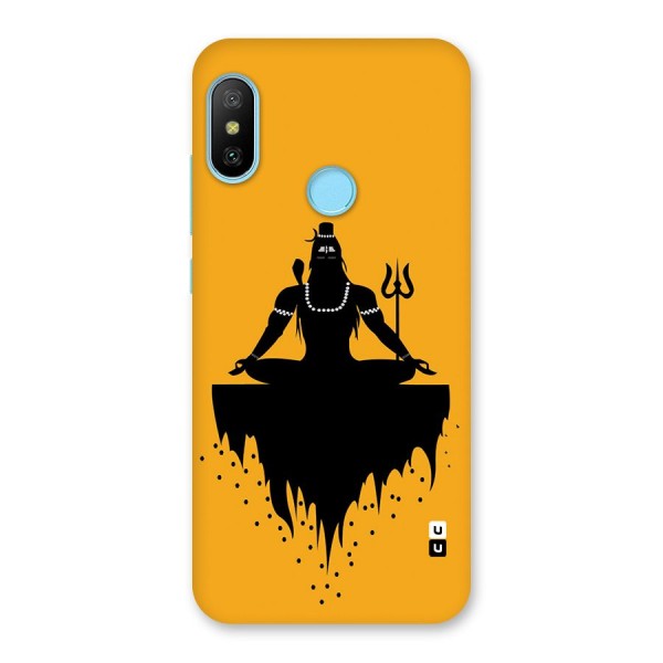 Shiva Meditation Back Case for Redmi 6 Pro