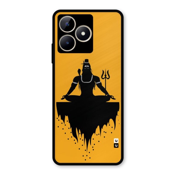Shiva Meditation Metal Back Case for Realme C53