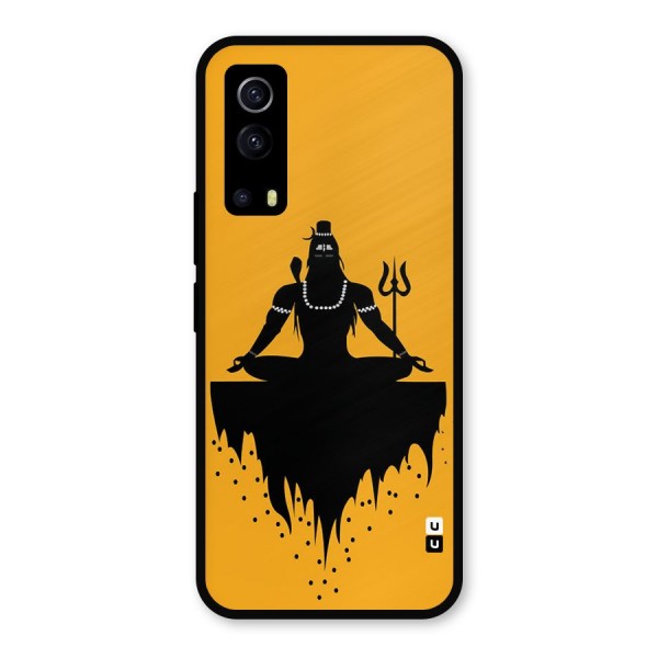 Shiva Meditation Metal Back Case for iQOO Z3