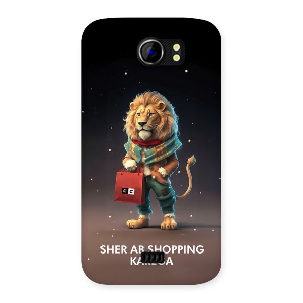Shopping Sher Back Case for Canvas 2 A110