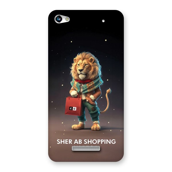Shopping Sher Back Case for Canvas Hue 2 A316