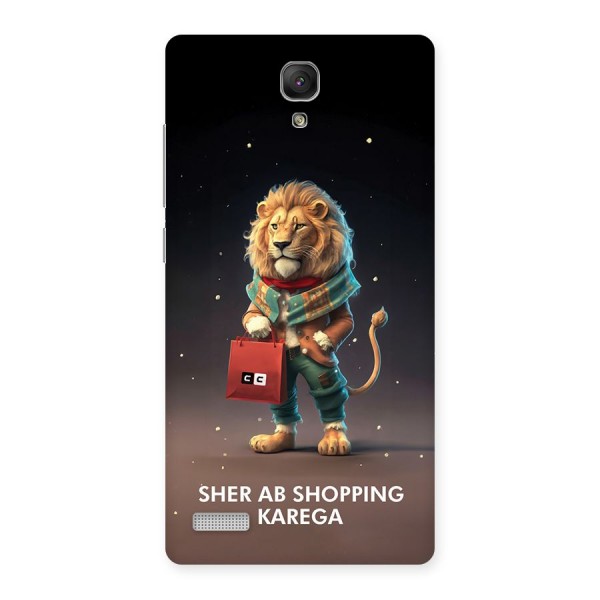 Shopping Sher Back Case for Redmi Note Prime