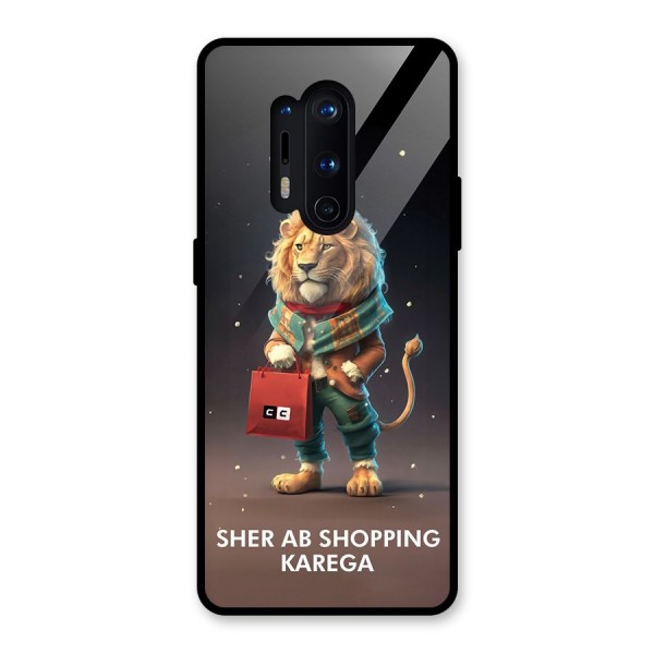 Shopping Sher Glass Back Case for OnePlus 8 Pro