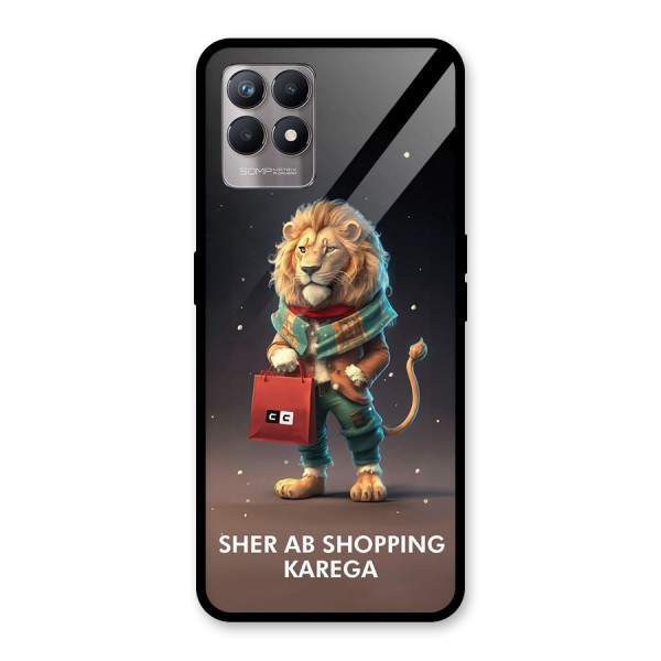 Shopping Sher Glass Back Case for Realme Narzo 50