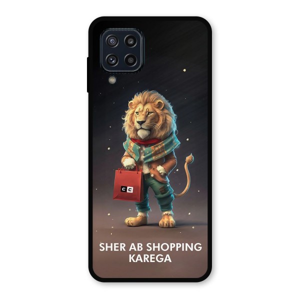 Shopping Sher Metal Back Case for Galaxy M32