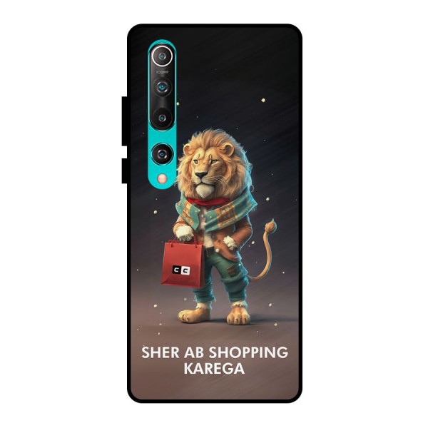 Shopping Sher Metal Back Case for Mi 10