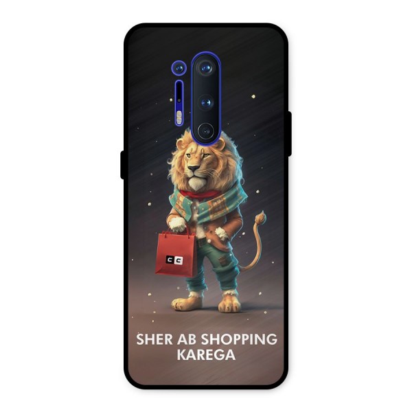 Shopping Sher Metal Back Case for OnePlus 8 Pro