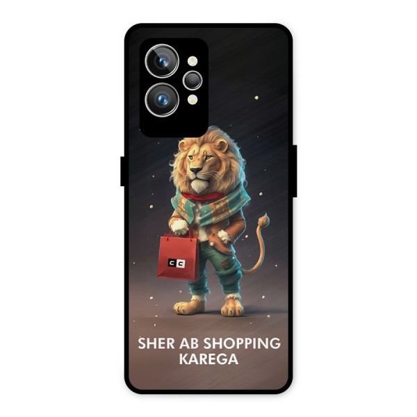 Shopping Sher Metal Back Case for Realme GT2 Pro