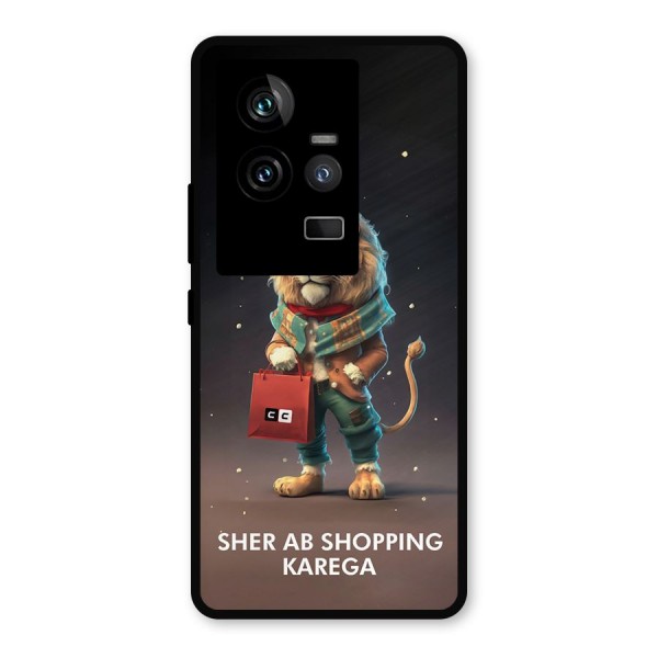 Shopping Sher Metal Back Case for iQOO 11 5G