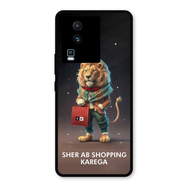 Shopping Sher Metal Back Case for iQOO Neo 7 Pro