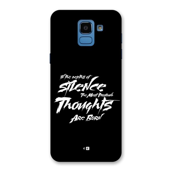 Silent Thoughts Back Case for Galaxy On6