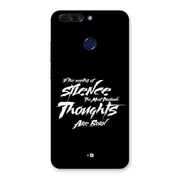 Silent Thoughts Back Case for Honor 8 Pro
