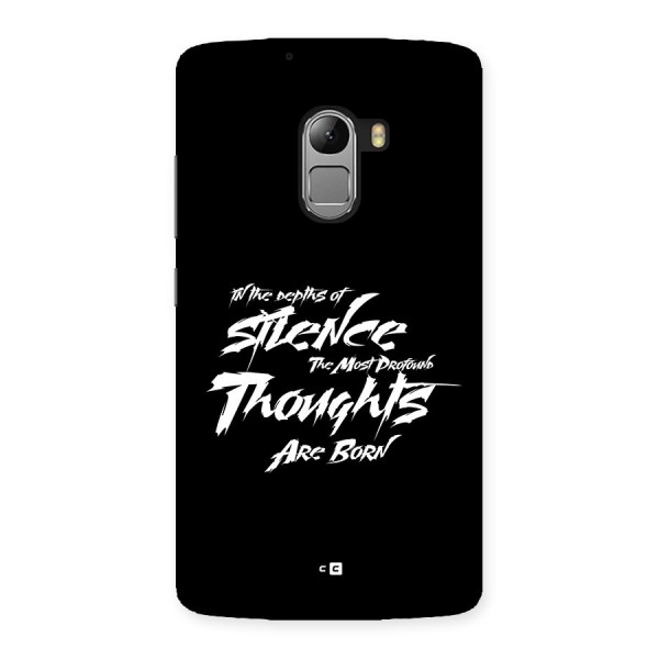 Silent Thoughts Back Case for Lenovo K4 Note