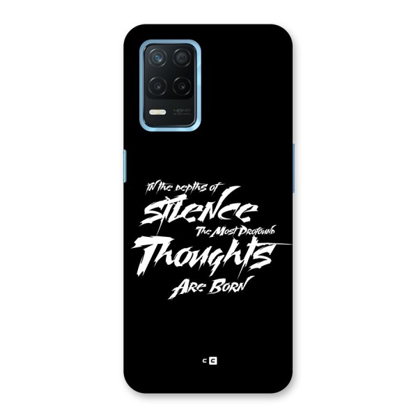 Silent Thoughts Back Case for Realme Narzo 30 5G