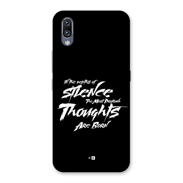 Silent Thoughts Back Case for Vivo NEX