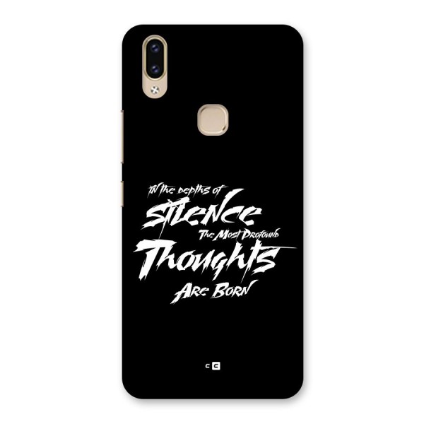 Silent Thoughts Back Case for Vivo V9 Youth