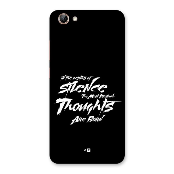 Silent Thoughts Back Case for Vivo Y71i
