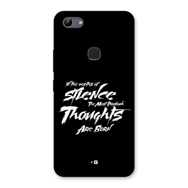 Silent Thoughts Back Case for Vivo Y81