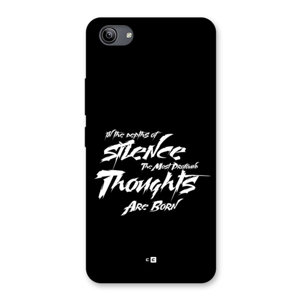 Silent Thoughts Back Case for Vivo Y81i